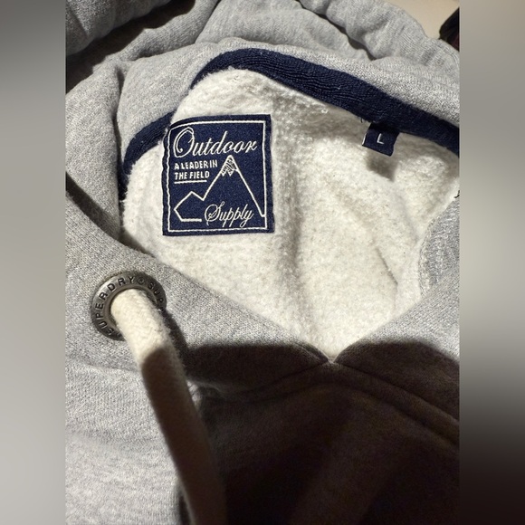 Superdry hoodie, Large Gray - Picture 4 of 4